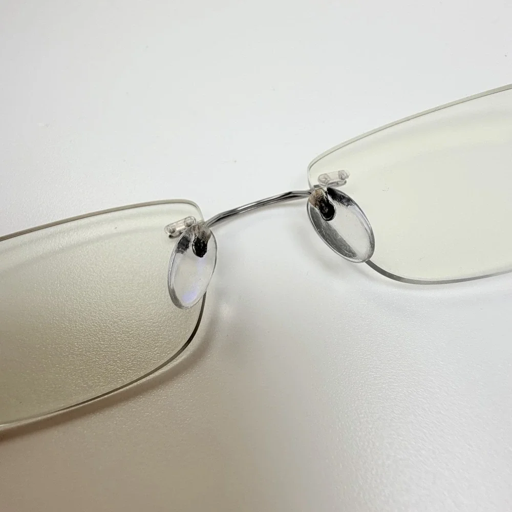 Silhouette 5521 70 7010 Titanium Silver Rimless Eyeglasses Frames 19 140 Austria